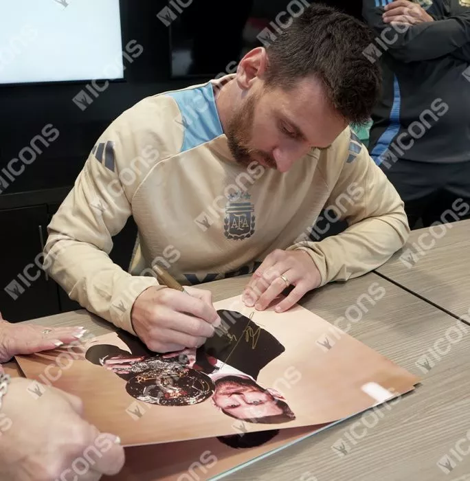 Lionel Messi Official Ballon D'Or™ Signed And Framed Photo: 2019 Ballon D'Or Winner