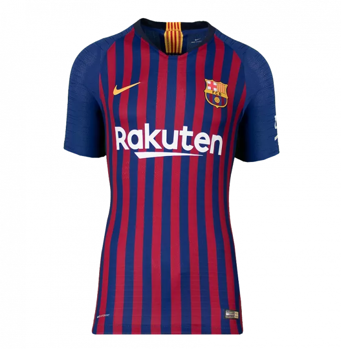 Lionel Messi Official FC Barcelona Back Signed And Framed 2018-19 Home Shirt With Fan Style Numbers