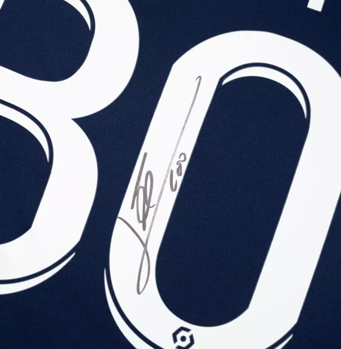 Lionel Messi Official The Best FIFA Football Awards™ Back Signed And Framed Paris Saint-Germain 2021-22 Home Shirt: 2022 Winner