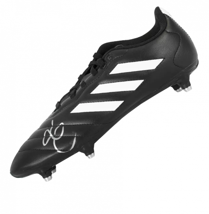 Luis Enrique Signed Black Adidas Goletto Boot