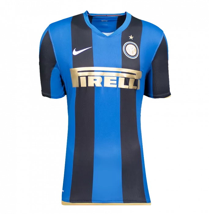 Luis Figo Back Signed Internazionale 2008-09 Home Shirt In Hero Frame: Option 1