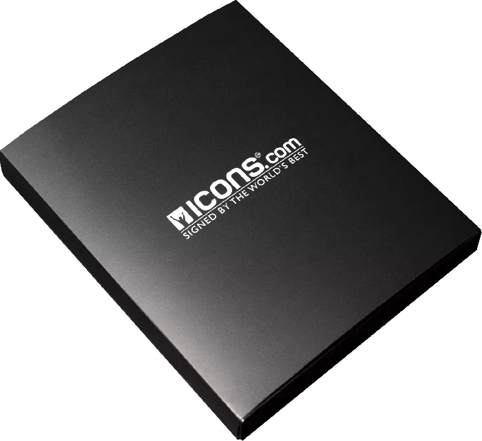 Luis Figo Back Signed Real Madrid Icons Shirt In Deluxe Packaging