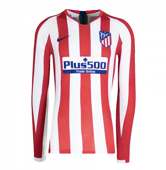 Luis Suarez Back Signed Atletico Madrid 2019-20 Home Shirt With Fan Style Number In Classic Frame