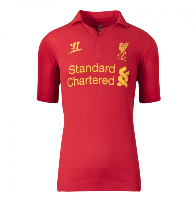 Luis Suarez Back Signed Liverpool FC 2012-13 Home Shirt With Fan Style Number In Hero Frame: Option 1