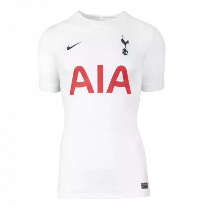 Luka Modric Back Signed Tottenham Hotspur 2021-22 Home Shirt With Fan Style Numbers In Hero Frame: Option 1