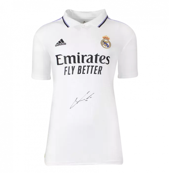 Luka Modric Front Signed Real Madrid 2022-23 Home Shirt