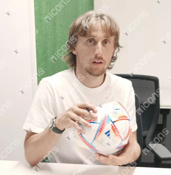 Luka Modric Signed Adidas FIFA World Cup Football