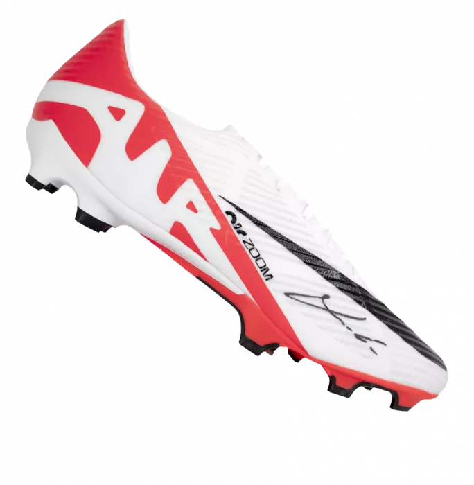 Luka Modric Signed Nike Mercurial Vapor Boot In Acrylic Case