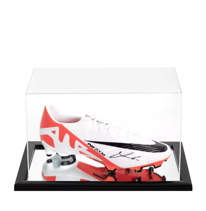 Luka Modric Signed Nike Mercurial Vapor Boot In Acrylic Case