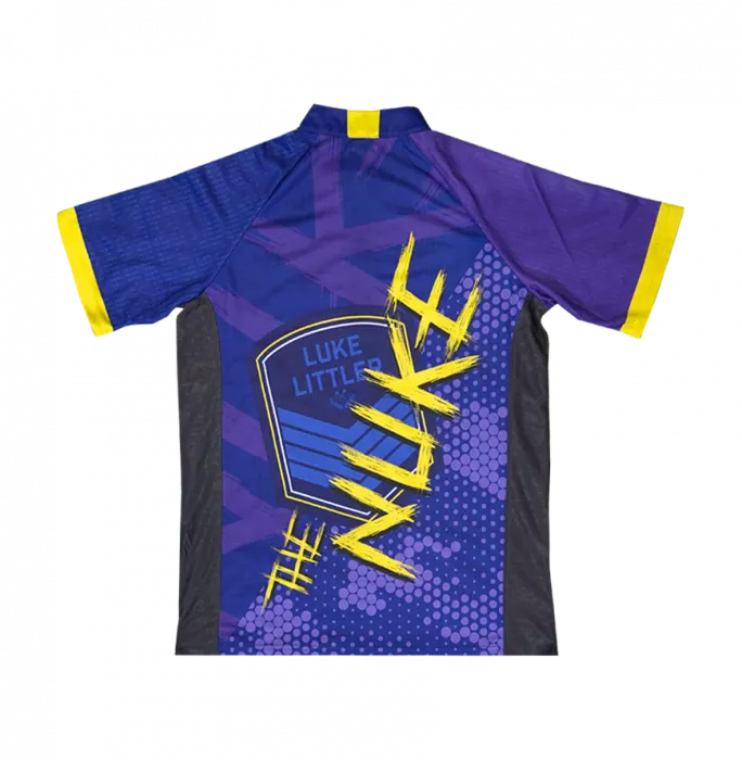 Luke Littler Signed Polo Shirt In Hero Frame: Option 1