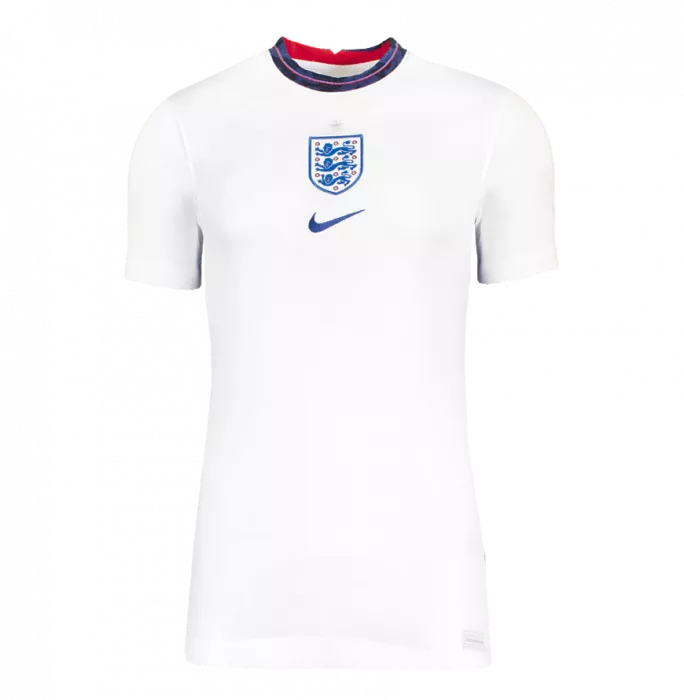 Luke Shaw Back Signed England 2020 Home Shirt With Fan Style Numbers