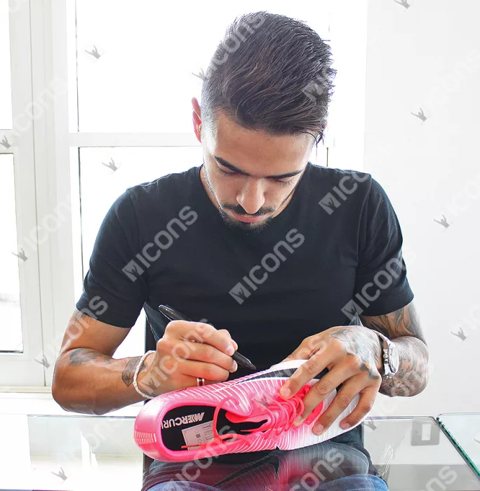 Manuel Lanzini Signed Nike Mercurial Vapor XI Boot