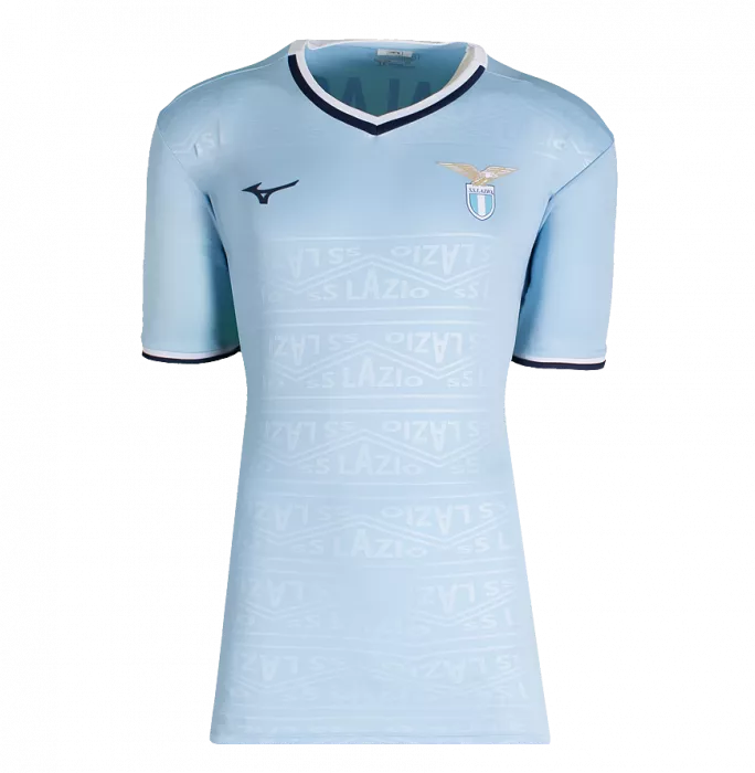 Marcelo Salas Official UEFA Champions League Back Signed And Hero Framed SS Lazio Modern Home Shirt