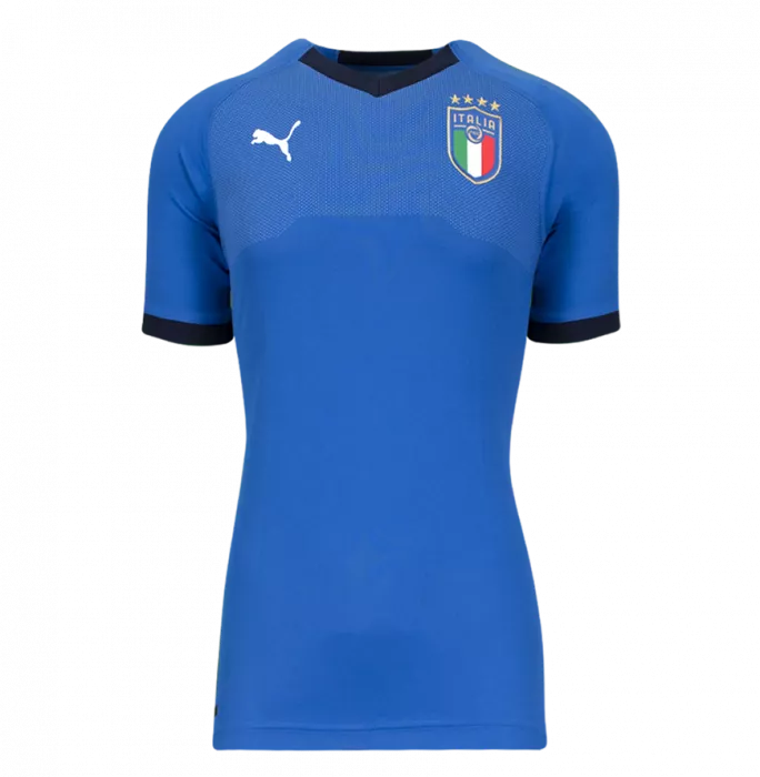 Marco Materazzi Back Signed Modern Italy Home Shirt In Classic Frame