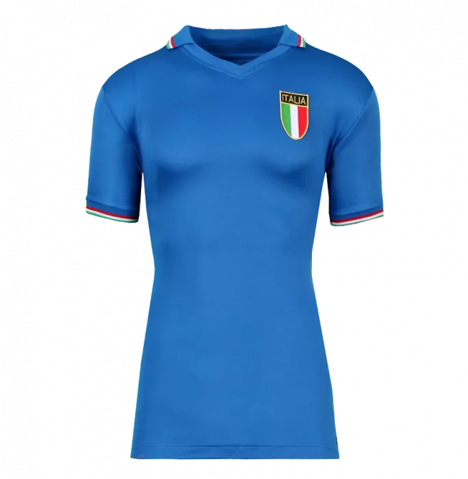 Marco Tardelli Back Signed Italy Retro Home Shirt In Hero Frame: Option 1