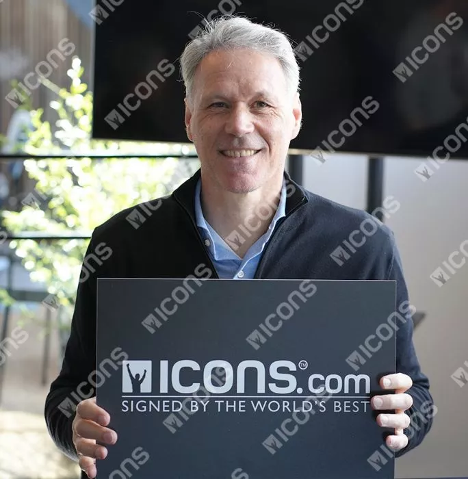 Marco Van Basten Back Signed Netherlands 1988 Home Shirt In Classic Frame