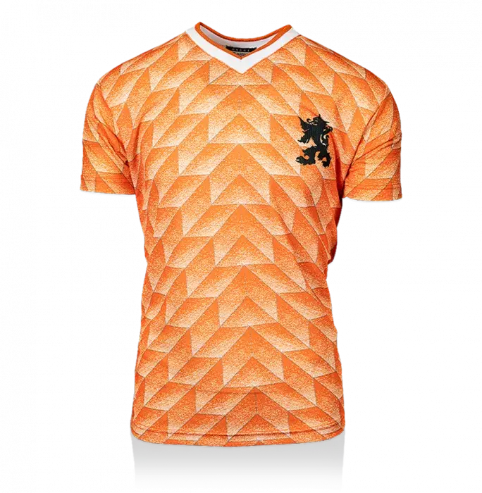 Marco Van Basten Back Signed Netherlands 1988 Home Shirt