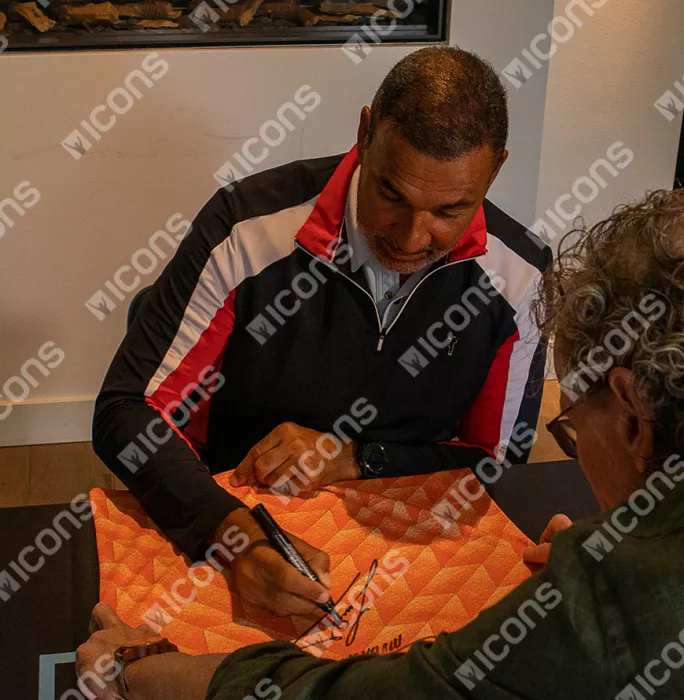 Marco Van Basten & Ruud Gullit Front Signed Netherlands 1988 Home Shirt In Classic Frame