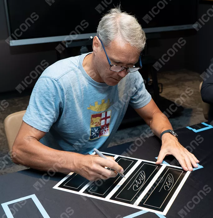 Marco Van Basten Signed Plaque And Photo Frame: UEFA EURO 1988 Winner
