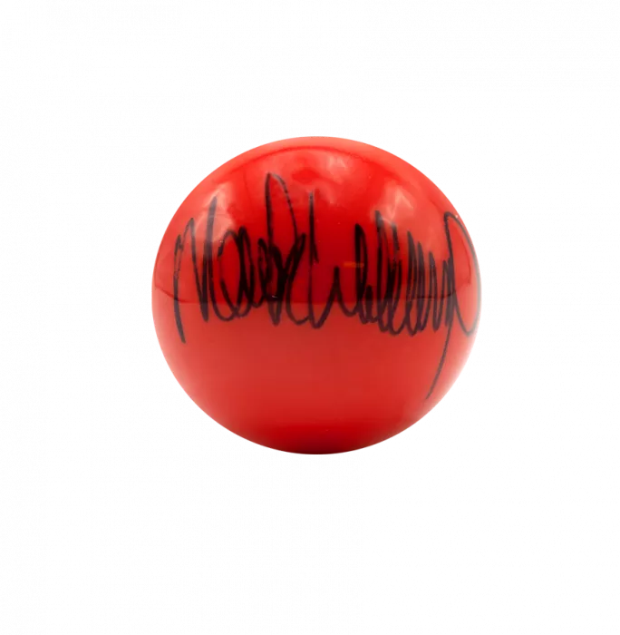 Mark Williams Signed Red Snooker Ball In Acrylic Case