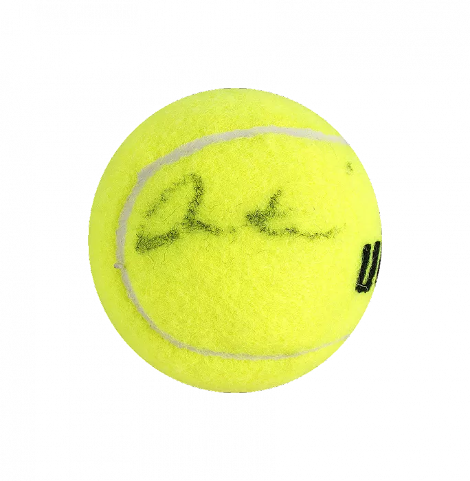 Martina Hingis Signed Penn Tennis Ball In Acrylic Case
