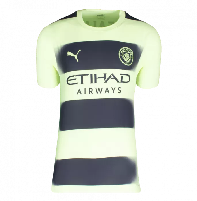 MATCH ISSUE Jack Grealish Back Signed Manchester City 2022-23 Third Shirt