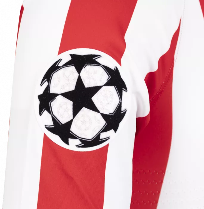 MATCH ISSUE Joao Felix Back Signed Atletico Madrid 2019-20 Home Shirt: UEFA Champions League Edition In Classic Frame