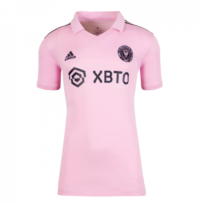 MATCH ISSUE Lionel Messi Official Back Signed Inter Miami CF 2022-23 Home Shirt In Hero Frame: Option 1