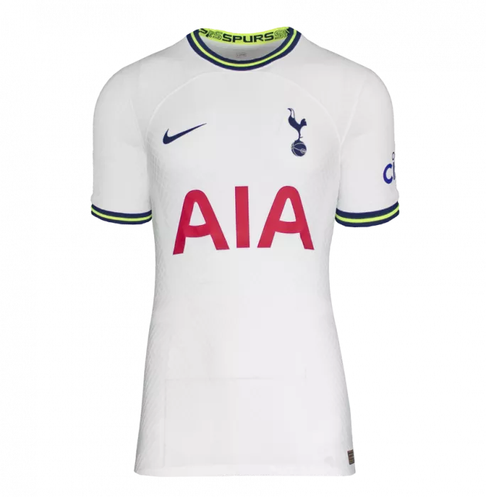 MATCH ISSUE Son Heung-min Back Signed Tottenham Hotspur 2022-23 Home Shirt In Hero Frame: Option 1
