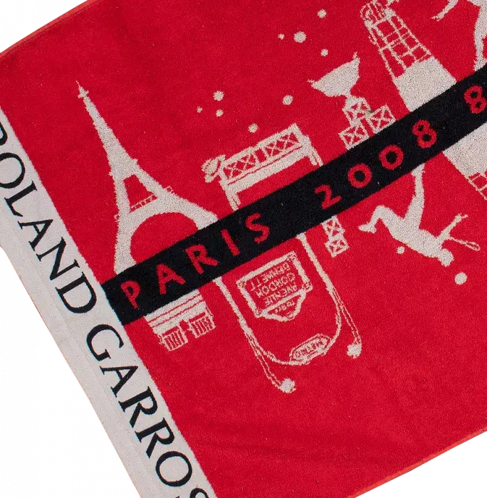 MATCH USED Rafael Nadal 2008 French Open Towel