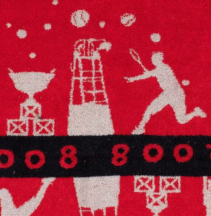 MATCH USED Rafael Nadal 2008 French Open Towel