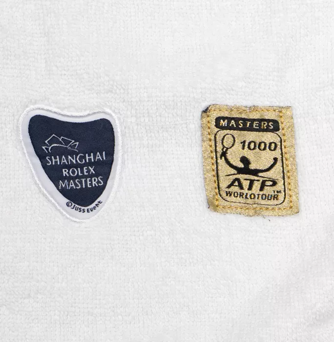 MATCH USED Roger Federer 2012 Shanghai Masters Towel: Semi-Final Vs Andy Murray
