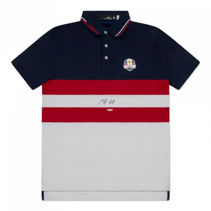 Max Homa Signed Ralph Lauren 2023 Ryder Cup USA Sunday Polo