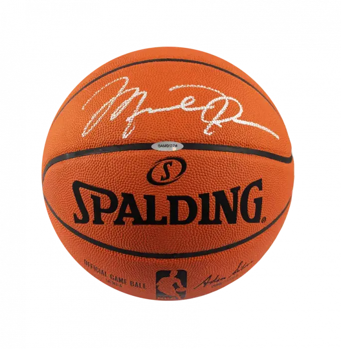 Michael Jordan Signed Spalding NBA Basketball