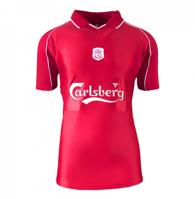 Michael Owen Back Signed Liverpool 2000-01 Home Shirt In Deluxe Packaging