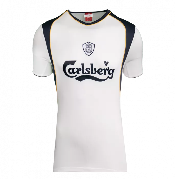 Michael Owen Back Signed Liverpool 2001-02 Away Shirt In Classic Frame