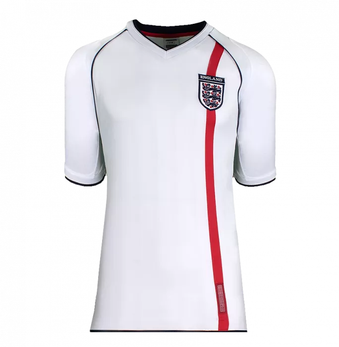 Michael Owen Signed England 2002 Home Shirt In Hero Frame: Option 1