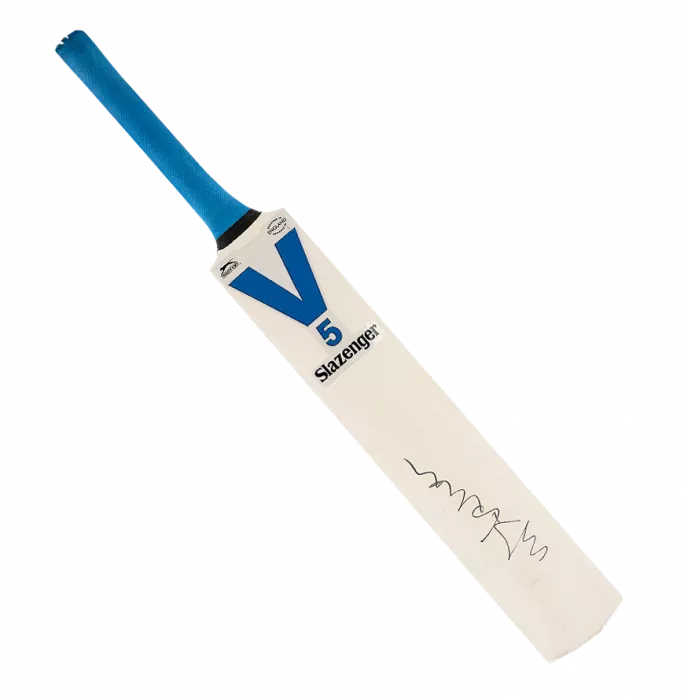 Michael Vaughan Signed Full-Size Slazenger Cricket Bat