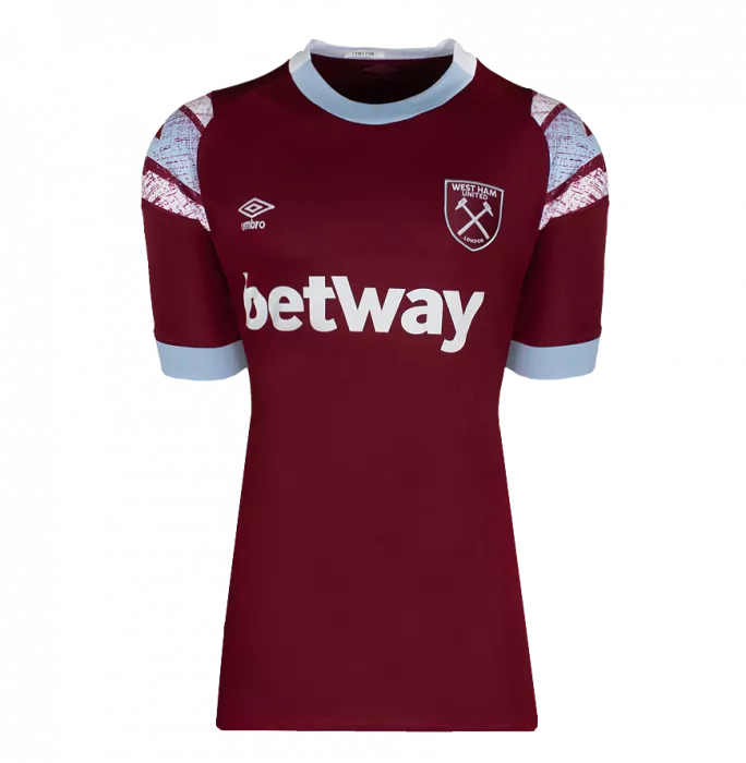 Michail Antonio Back Signed West Ham United 2022-23 Home Shirt In Hero Frame: Option 1