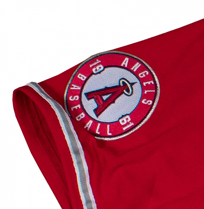 Mike Trout Back Signed Los Angeles Angels 2020 Alternate Jersey In Deluxe Packaging