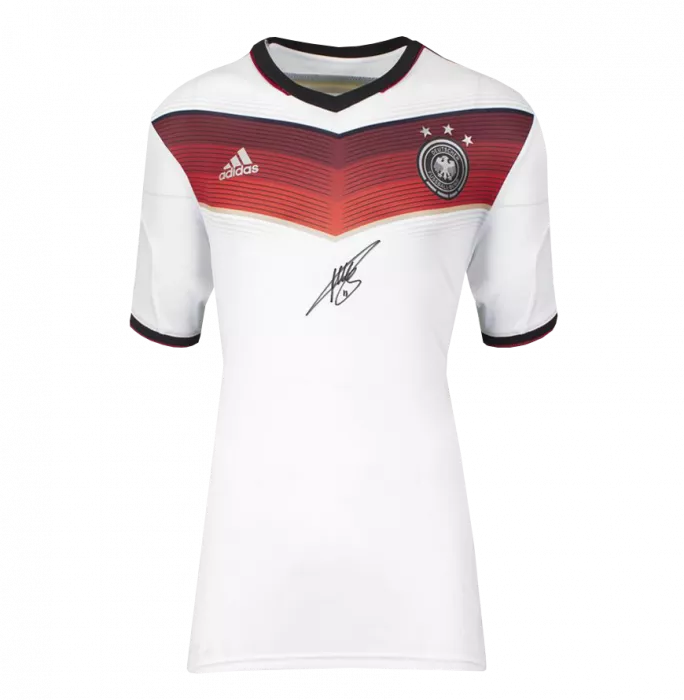 Miroslav Klose Front Signed Germany 2014 Home Shirt In Hero Frame: Option 1