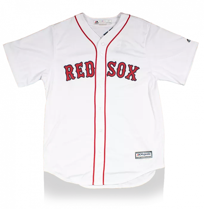 Mookie Betts Back Signed Boston Red Sox Jersey: 2018 MLB World Series Champions Edition