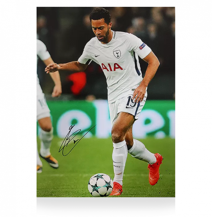 Mousa Dembele Signed Tottenham Hotspur Photo: Midfield Master