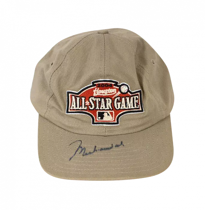 Muhammad Ali Signed Cap - 2004 MLB All Stars (OA-8424289)