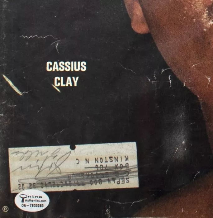 Muhammad Ali Signed Life Magazine - March 1964 Cassius Clay Autograph (OA-7803263)