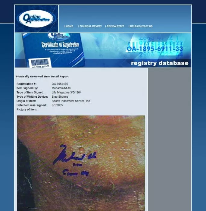 Muhammad Ali Signed Life Magazine - March 1964 (OA-8058475)