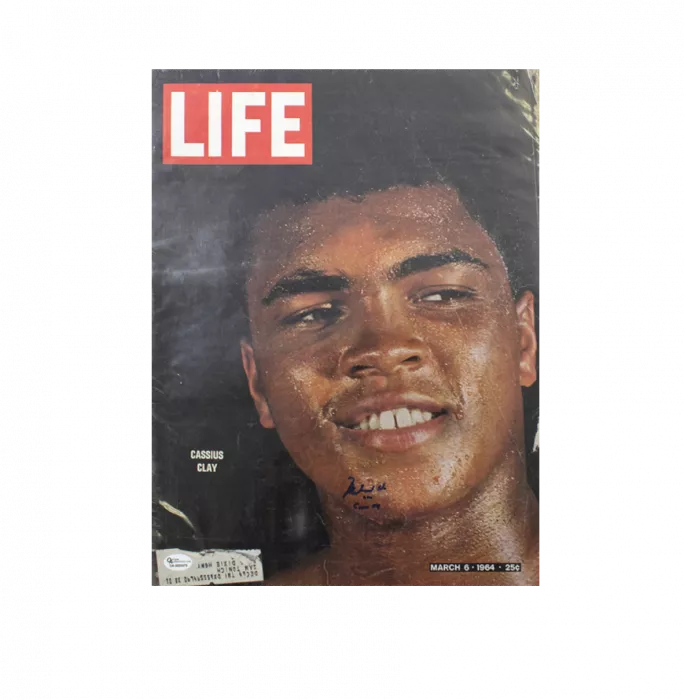 Muhammad Ali Signed Life Magazine - March 1964 (OA-8058475)