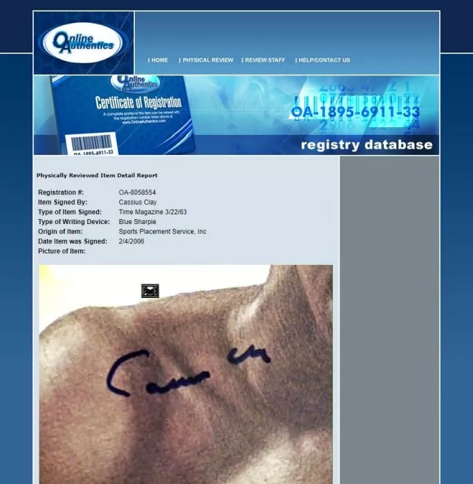 Muhammad Ali Signed Time Magazine - March 1963 Cassius Clay Autograph (OA-8058554)