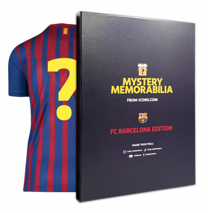 Mystery Memorabilia Signed Shirt Box: Official FC Barcelona Edition