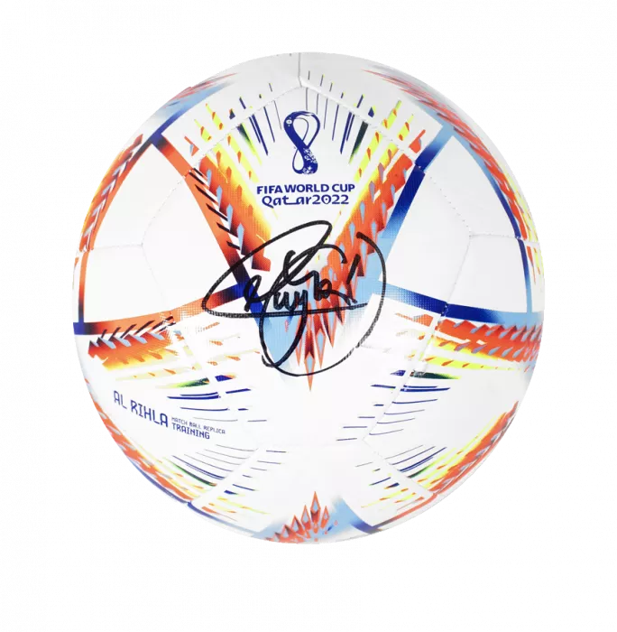 Neymar Jr Signed 2022 FIFA World Cup Football